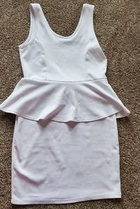 White dress size M